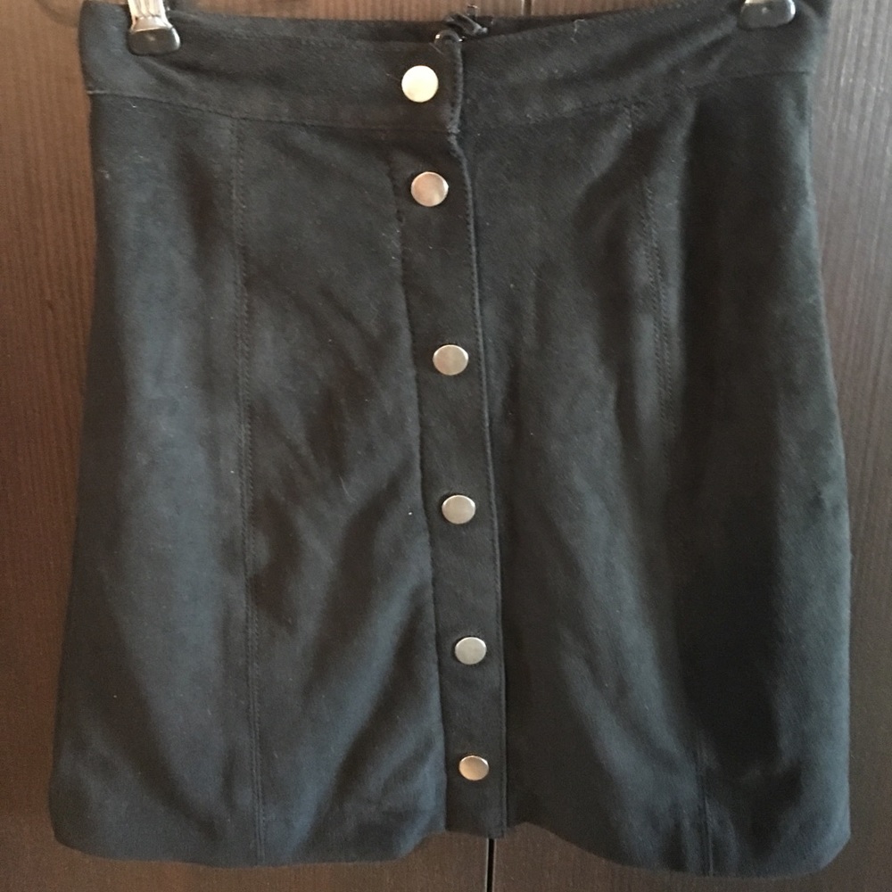 Black A-Line Skirt